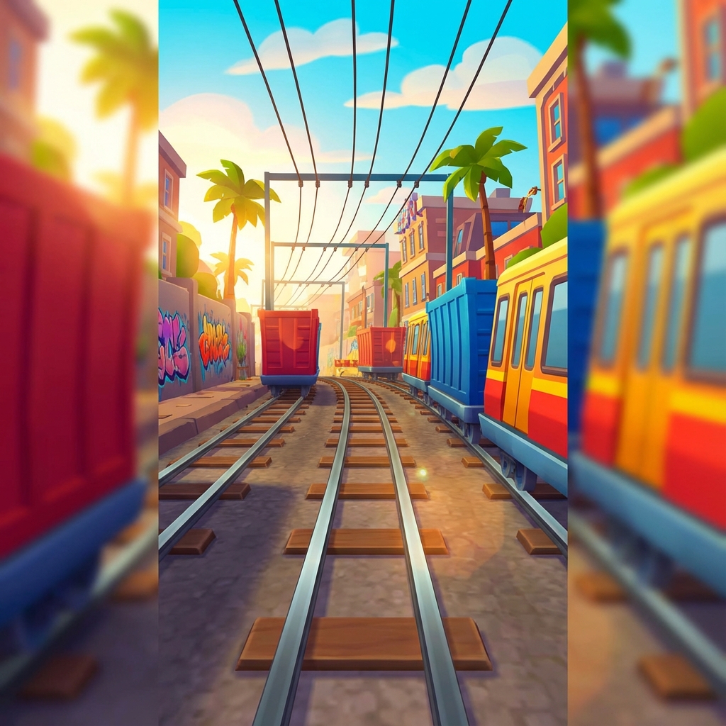 Subway Surfers background